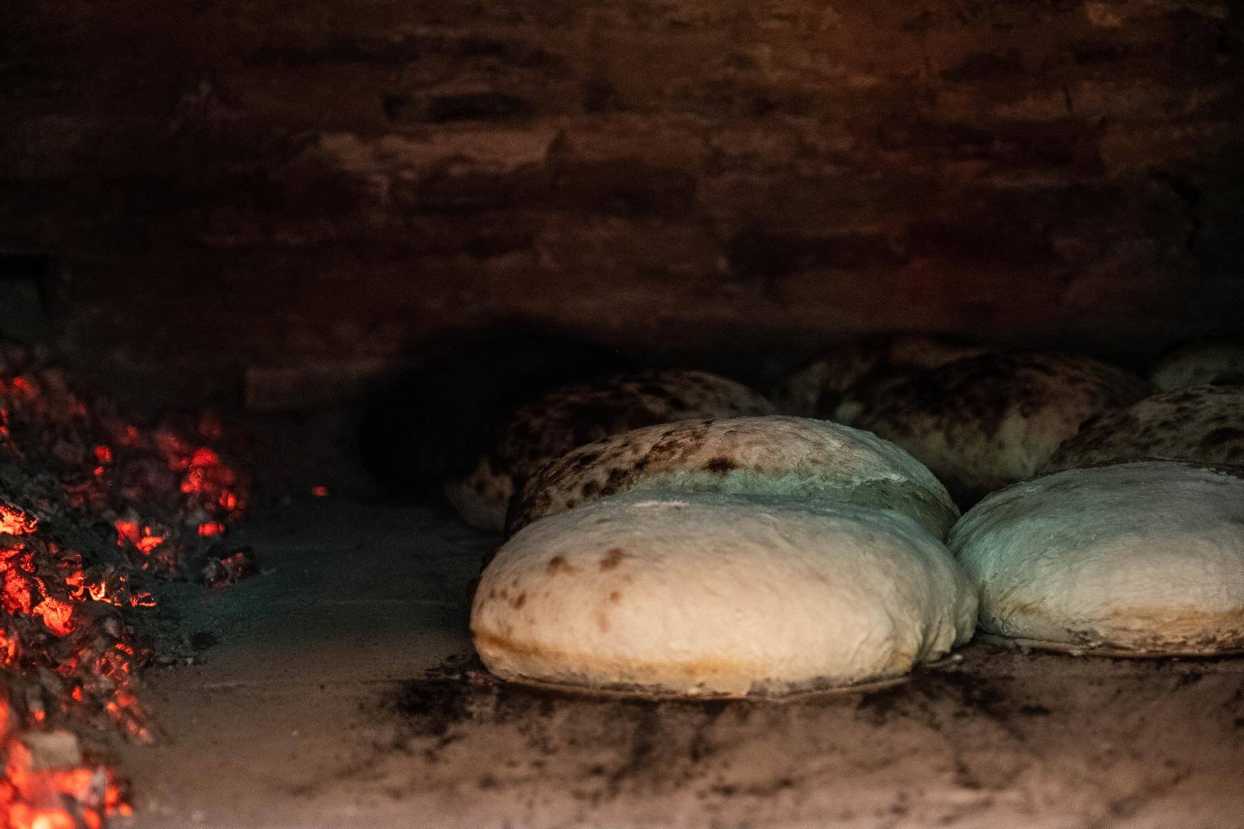 Traditional Bread-Making in a Village in Stejărișu